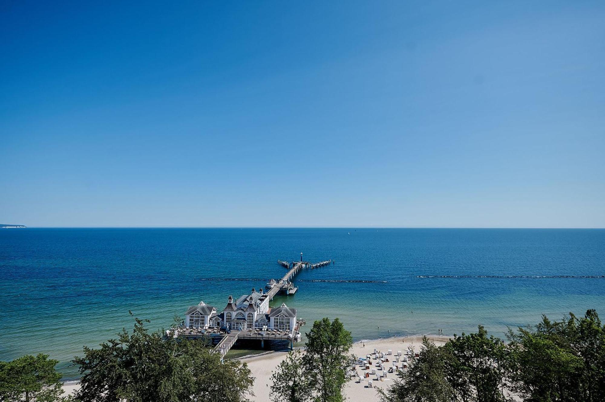 Pool Und Sauna Mit Meerblick, Direkt An Der Seebruecke - First Sellin Fewo 3 8 Zewnętrze zdjęcie